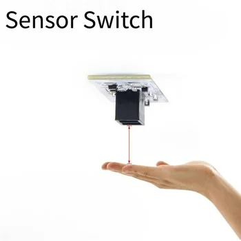 DM5-12V Side Feje PIR bevægelsesføler Detektor Smart Switch for Dæmpbar LED Strip Light Kabinet Skab DC-Stik