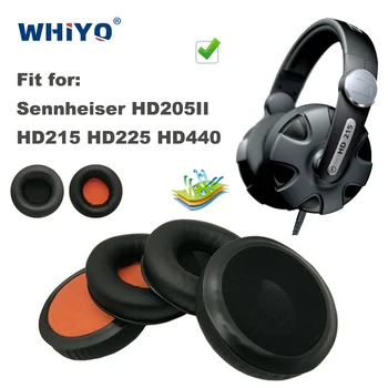 Udskiftning Ear-Pads for Sennheiser HD205II HD215 HD225 HD440 HD 205II 215 Headset Dele Læder Earmuff Stel Øretelefonerne Dække