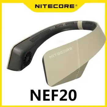 NITECORE NEF20 ventilator med indbygget 4000mA batteri, der er tilstrækkelig til 5 dage for brug