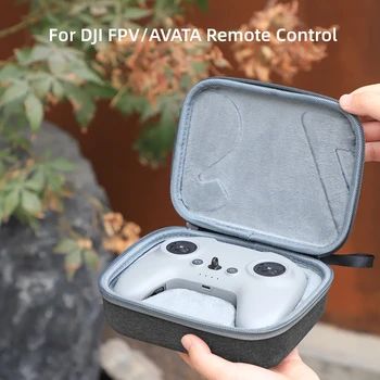 Mini opbevaringspose til DJI AVATA/FPV Fjernbetjening 2 Hard Case Bærbare Clutch Taske etui til Droner Tilbehør
