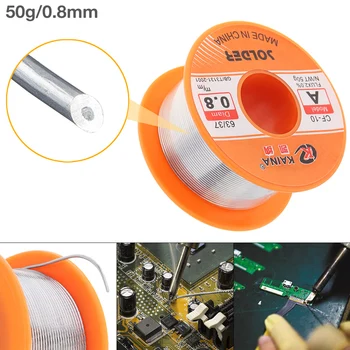 63/37 Ikke er Ren Harpiks Core Lodde Tin Wire Hjul med 2% Flux og Lavt Smeltepunkt for Elektrisk Lodning Jern Svejsning Komponenter